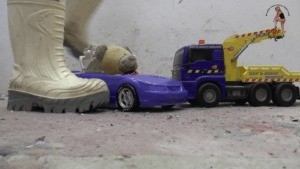 Toy Cars Under Christins Wellies Floor View